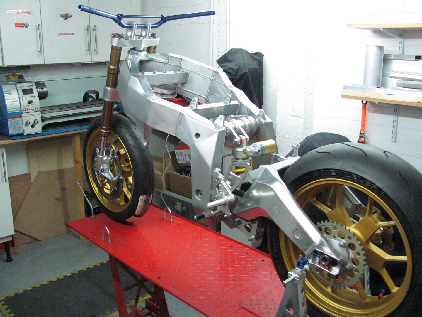 Frame building 101 Custom Fighters Custom Streetfighter Motorcycle
